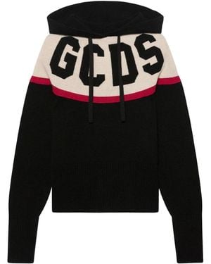 Gcds Round-Neck Knitwear - Negro