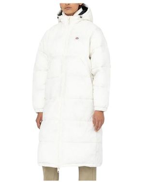 Dickies Jassen ,Leer Alatna Long Jacket - Wit