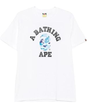 A Bathing Ape T-Shirts - Blanc