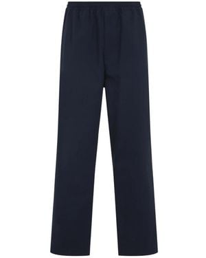 Prada Cotton Trousers - Blue