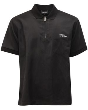 Armani Polo Shirts - Black