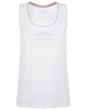 Eleventy Sleeveless Tops - White