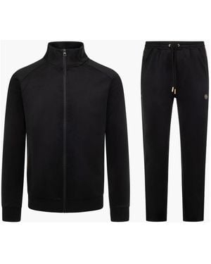 Cruyff Fitness ,Zwart ,Katoen Obsidian Trainingspak Zwart/Goud