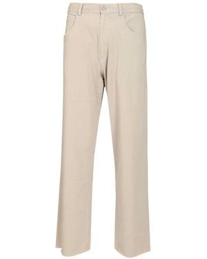 MM6 by Maison Margiela Wide Pants - Natural