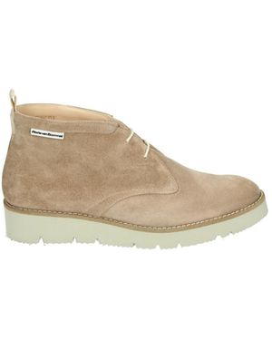 Floris Van Bommel Schoenen ,Suède Suède Sportieve Mid Damesschoenen - Naturel