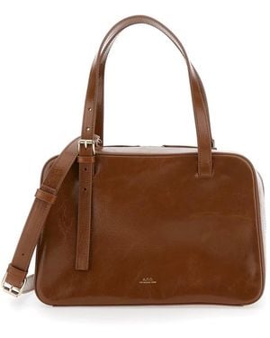 A.P.C. Handbags - Brown