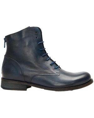 Felmini Lace-Up Boots - Azul