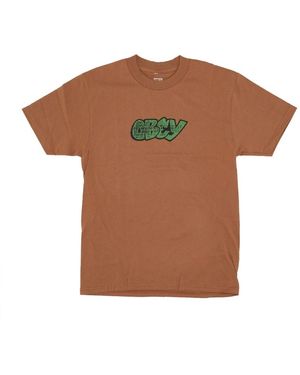 Obey T-Shirts - Brown