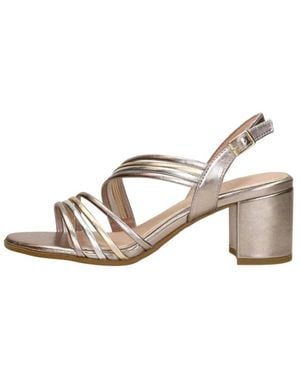 Marco Tozzi High Heel Sandalen - Natur