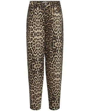 co'couture Tapered Trousers - Brown