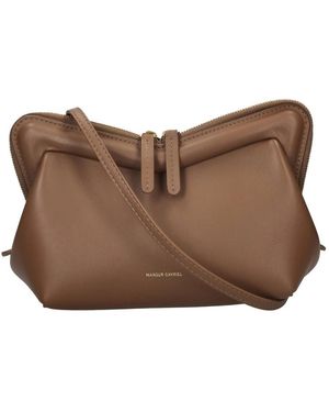 Mansur Gavriel Mini M Frame Bag - Bruin