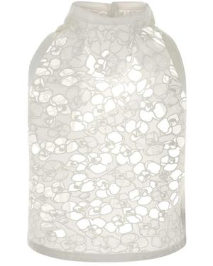 Carven Tops ,Wit ,Katoen Cotton Top