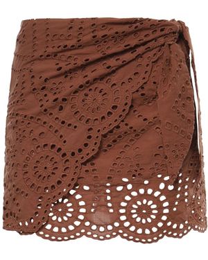 MC2 Saint Barth Short Skirts - Marrón