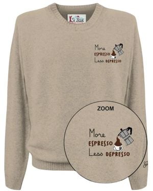MC2 Saint Barth Round-Neck Knitwear - Neutro