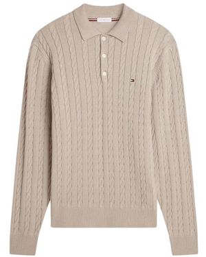 Tommy Hilfiger Polo Shirts - Natural