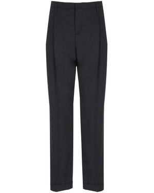 BRIGLIA Straight Trousers - Grey