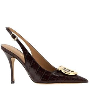 Ferragamo Sara 95 Pump - Braun