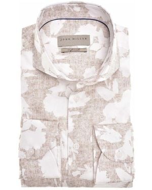 John Miller Formal Shirts - White