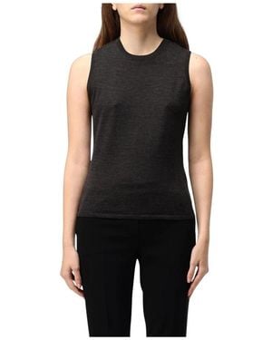 Theory Round-Neck Knitwear - Zwart