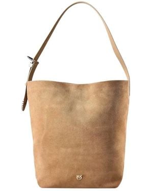 Pinko Bucket Bags - Brown
