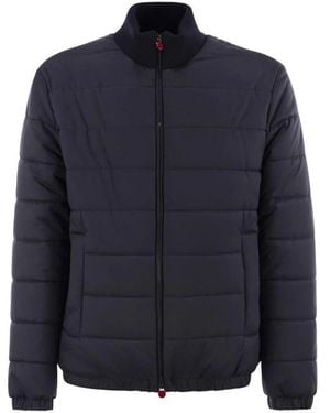 Kiton Winter Jackets - Blue
