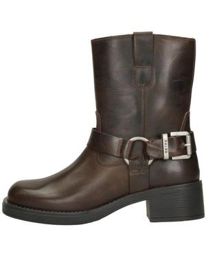 Palpa Heeled Boots - Marron