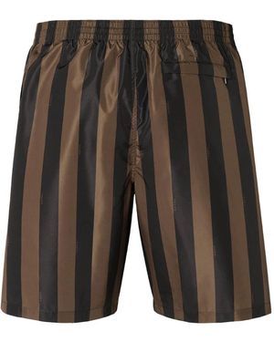 Fendi Bruine Zee Kleding Met Elastische Taille - Grijs