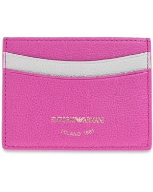 Emporio Armani Wallets & Cardholders - Rosa