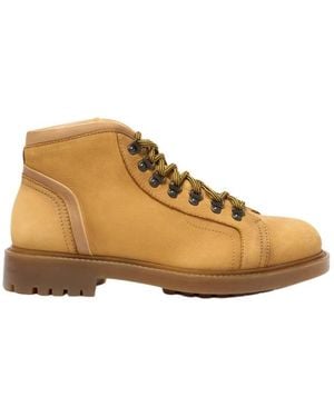 SCAROSSO Lace-Up Boots - Neutre