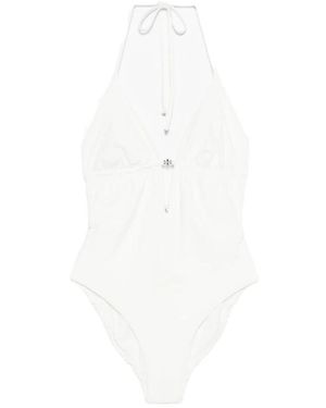 Tory Burch Tie-Back Badpak - Wit