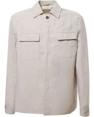 Eleventy Casual Shirts - Grey