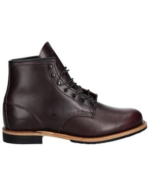 Red Wing Schoenen Laarzen Veterlaarzen - Bruin