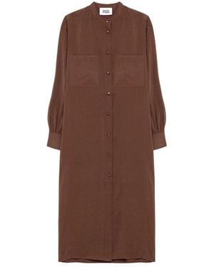 Alpha Studio Shirt Dresses - Marrón