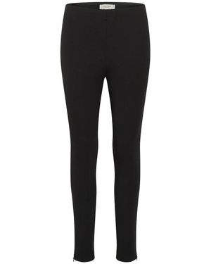 Part Two Slim-Fit Trousers - Zwart