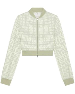Givenchy Bomberjacke Aus 4G-Jacquard - Grün