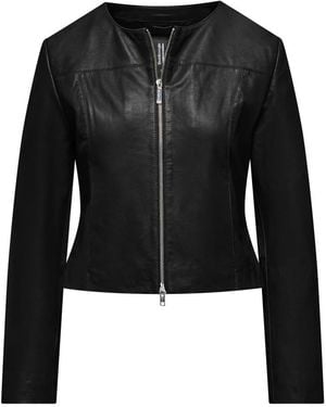Bomboogie Leather Jackets - Black