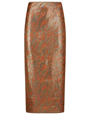 Riani Midi Skirts - Brown