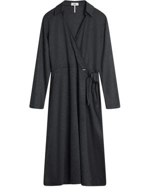 Cinque Belted Coats - Negro