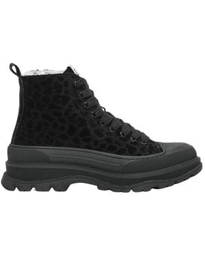 2Star Lace-Up Boots - Negro
