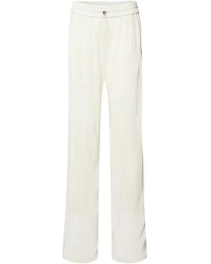 Patrizia Pepe Wide Trousers - White