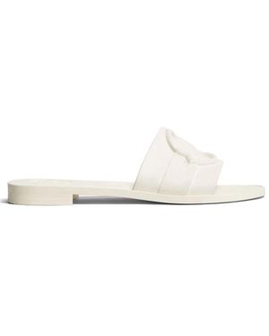 Moncler Sliders - Blanco
