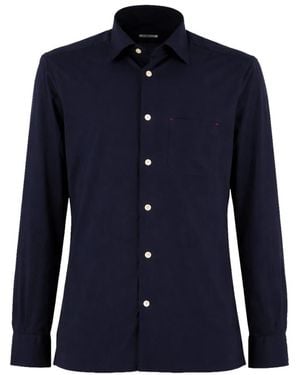 Kiton Casual Shirts - Blue