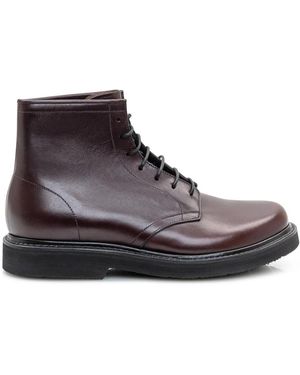 Premiata Lace-Up Boots - Brown