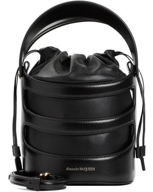 McQueen Bucket Bags - Black