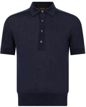 Moorer Polo Shirts - Blue