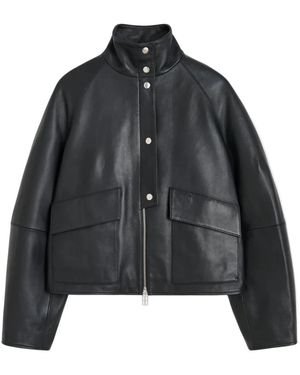 By Malene Birger Suzanne Leren Jas - Zwart
