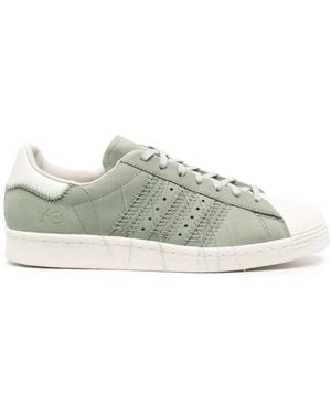 Y-3 Loose-Thread Superstar Sneakers For - Green