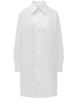 Ami Paris Shirt Dresses - Blanco