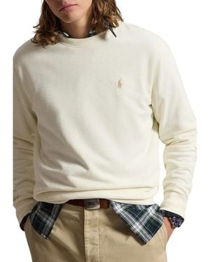 Polo Ralph Lauren Hoodies & Sweatvesten ,Punto Knit Pullover Sweatshirt - Naturel