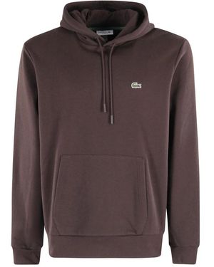 Lacoste Hoodies - Brown